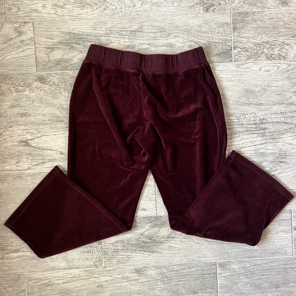 NY&C Velvet lounge pants Sz M Pet - Picture 2 of 4